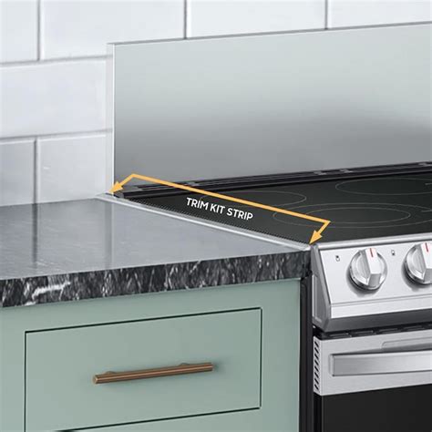 lowe's cooktop filler trim